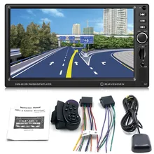 7 Inch Large Display Screen GPS Navigation Car MP4/MP5/DVD Brake Prompt Vehicle Music Player Support Bluetooth Mini TF Card