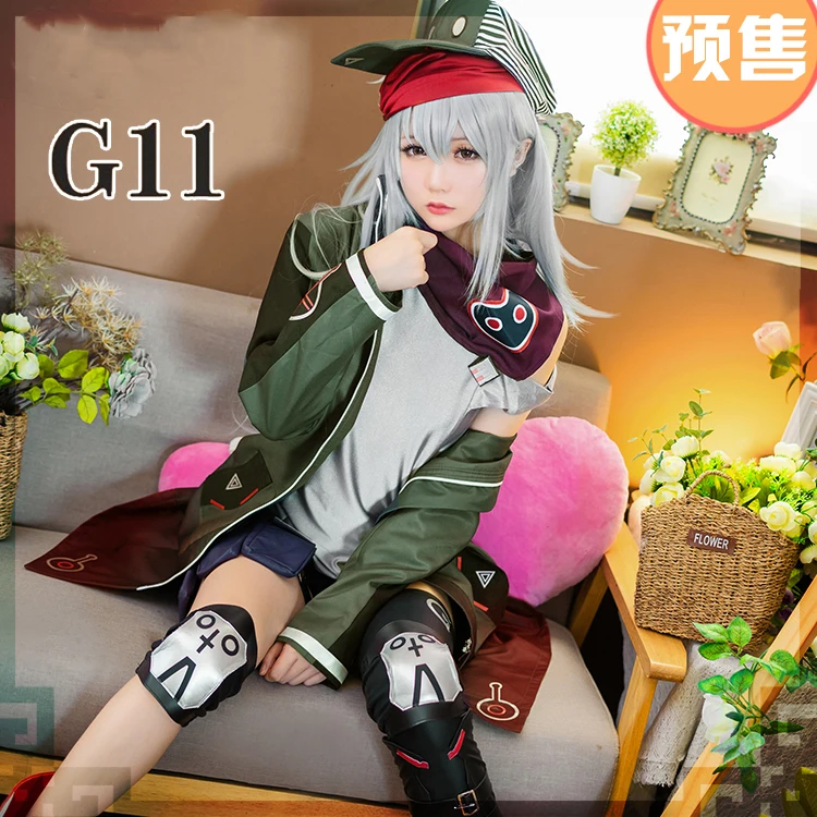 Аниме! Новинка 2018 хит игровой костюм для девочек G11 боевой Униформа карнавальный