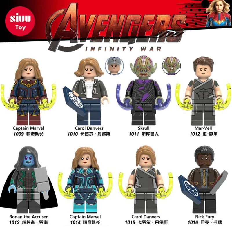 

HOT Avengers 4 Infinity War Building Blocks Toys Figures Legoing Marvel Thanos Iron Man Corvus Glaive Capation America Groot