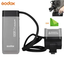 Godox EC200 200 W расширение головка вспышки для Godox AD200 Flashpoint 1,85 м продлить кабель с AD200 Голые лампочки головка Speedlite