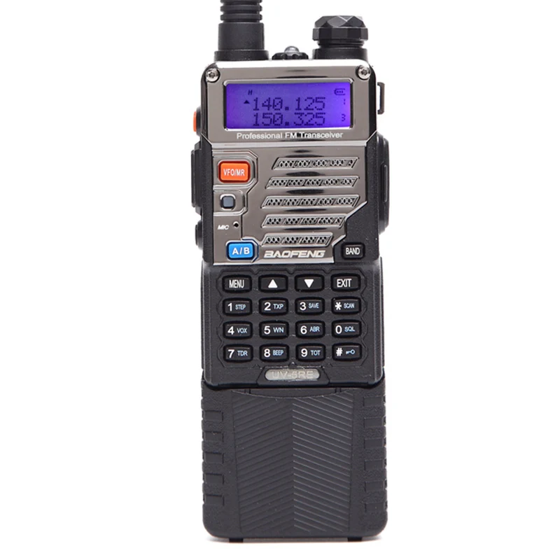 2 шт. Baofeng UV 5RE 8 Вт высокое Мощность рация 3800 мАч ful Uhf Vhf 10 км Диапазон Пеший Туризм CB