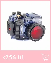 Meikon 40 м 130 футов подводный водонепроницаемый корпус чехол для Canon EOS 750D