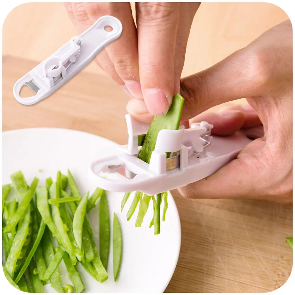 New French Style Green Bean Vegetable Runner Slicer Cutter Stringer