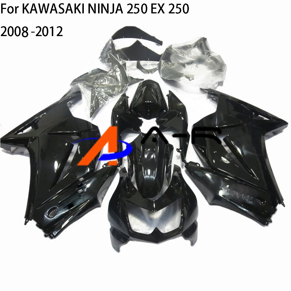NINJA250 ABS Fairing Kit for KAWASAKI NINJA 250R EX250 ZX250R ZX250 2008 2009 2012 2010 2011 Injection Fairings Bodywork Kits NINJA250 ABS Fairing Kit for KAWASAKI NINJA 250R EX250 ZX250R ZX250 2008 2009 2012 2010 2011 Injection Fairings Bodywork Kits