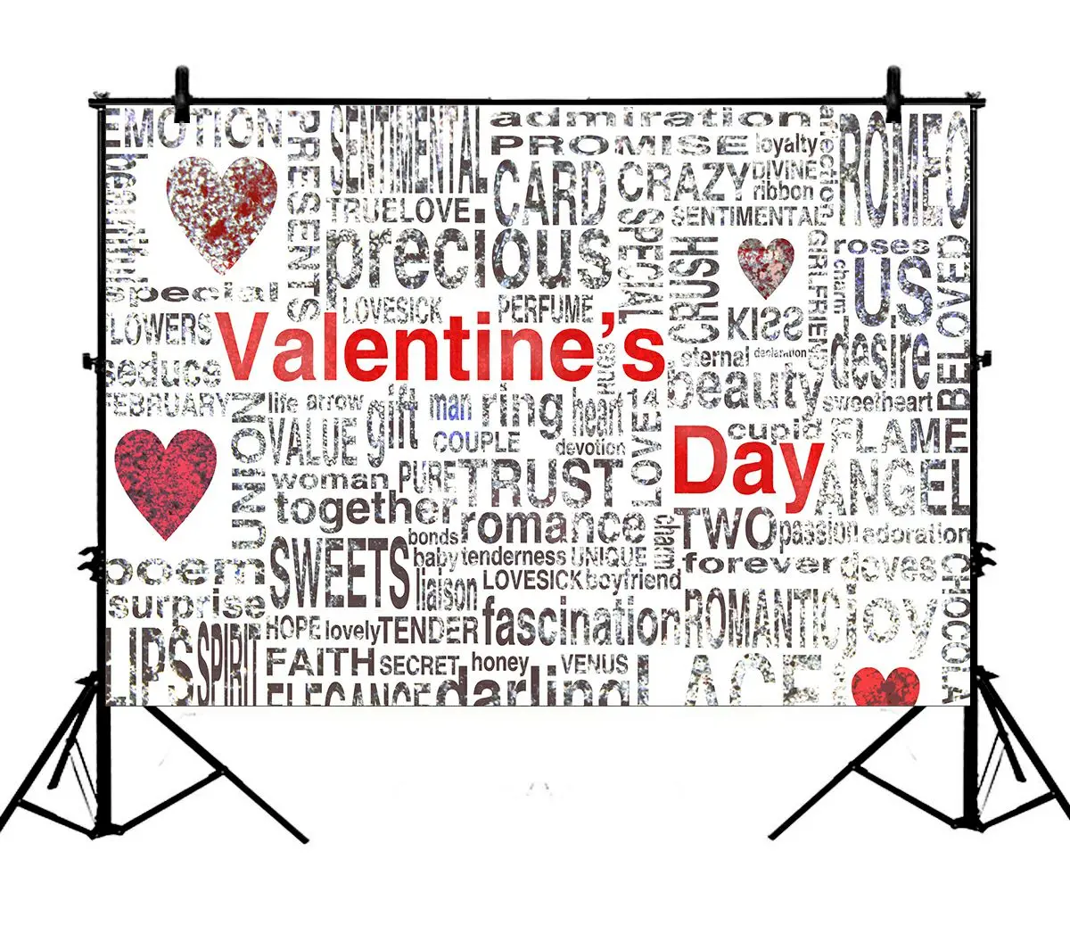 

5x7ft Valentine Day Polyester Photo Background Portrait Backdrop