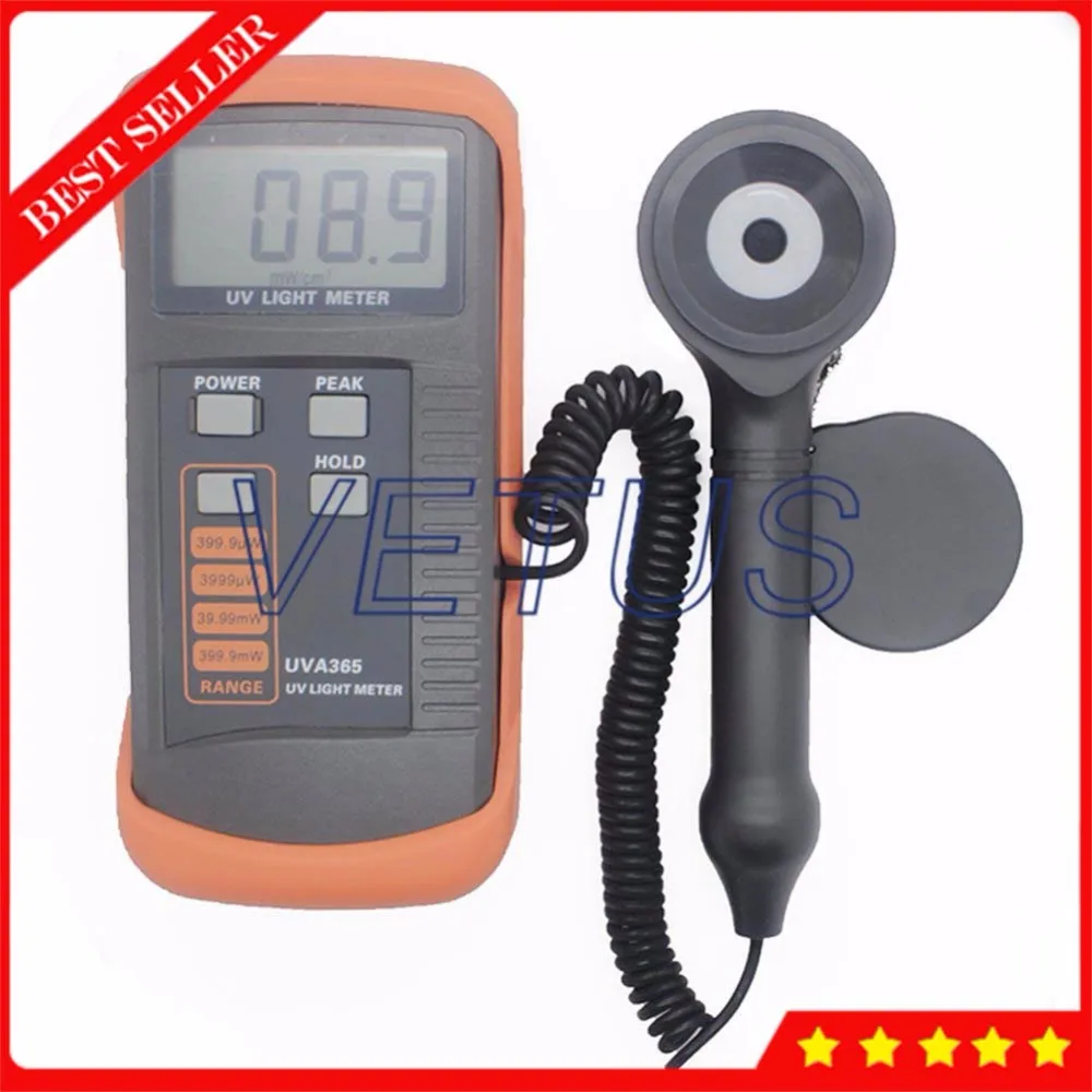 UV intensity meter UVA365 LCD Digital Light Lux Meter with Portable UVA
