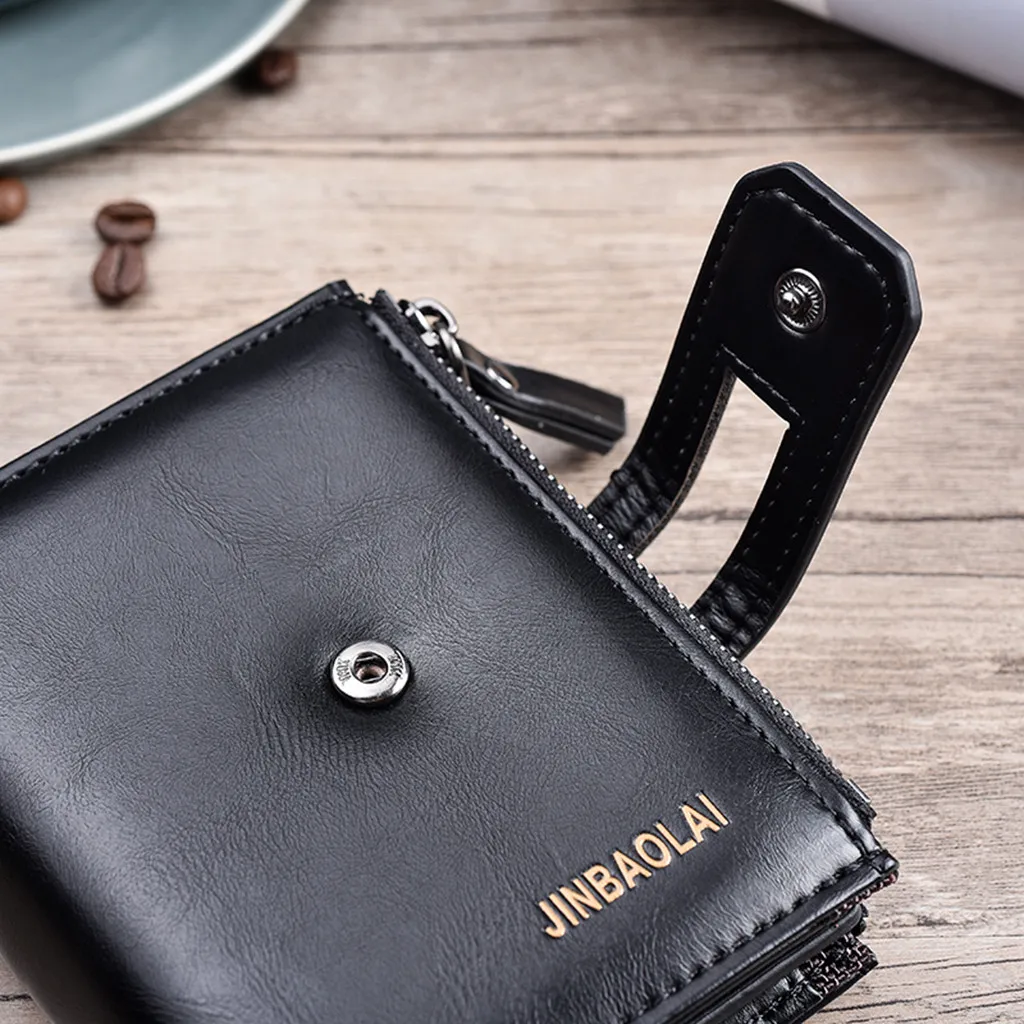 Modish брендовый мужской короткий кошелек, повседневная многофункциональная сумка-клатч, посылка для карт, многофункциональный держатель для карт, Прямая поставка,, portemonnee