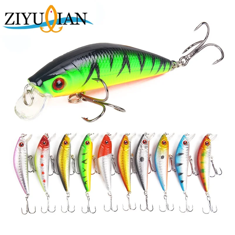 1Pcs Small Minnow Fishing Lure 7cm 8.5g Topwater Wobblers Hard Artificial Bait for Carp Lures Crankbait Spinner Jerkbait | Спорт и