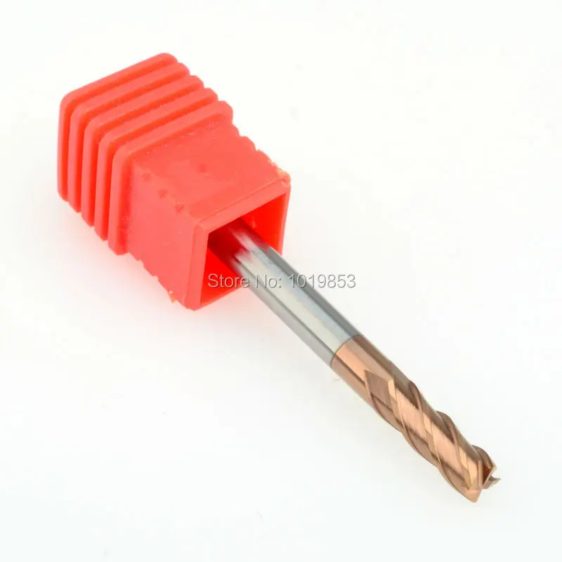 

SLONS S600- 3x3x50L HRC65 square flat tungsten Carbide end mill for CNC machine