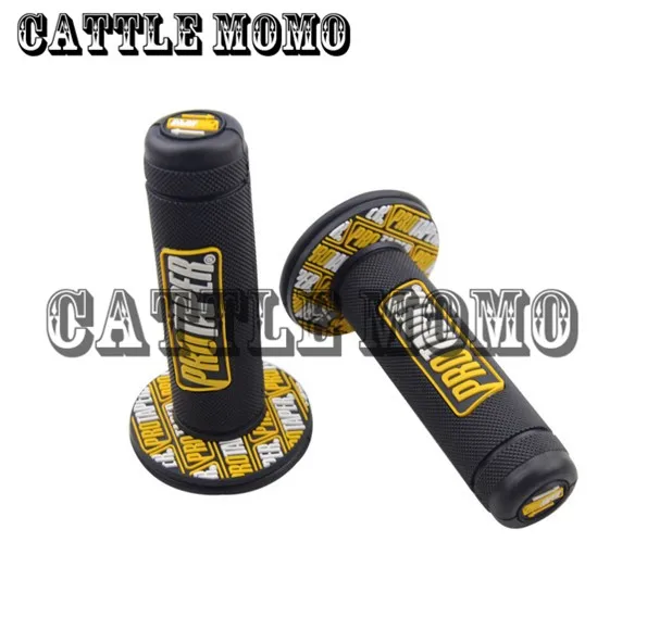 PRO TAPER GRIPS RUBBER GEL GRIPS FIT MOTORCYCLE ATV DIRT BIKE PIT BIEK