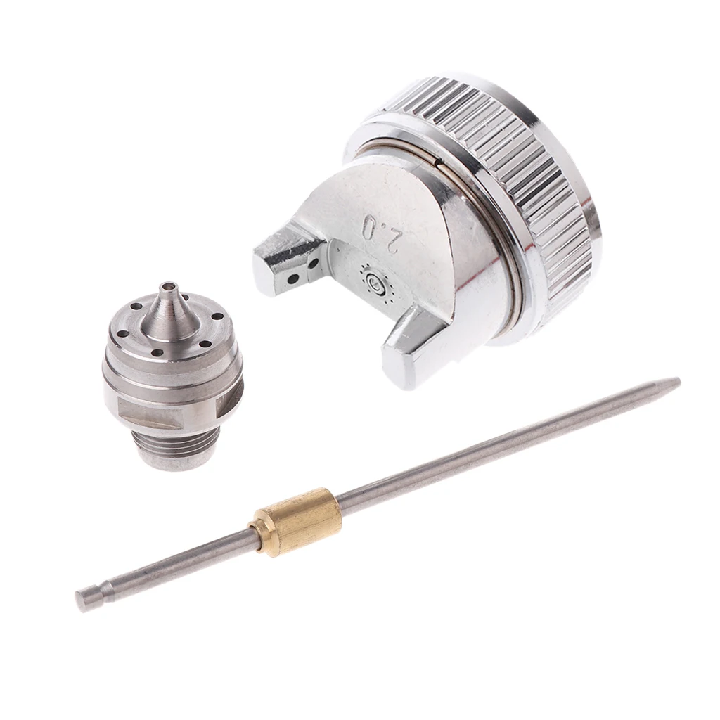 

2.0mm Nozzle Kit Set Replacement Part For HVLP Spray Gun H-827 Han Pneumatic Ejection Paint