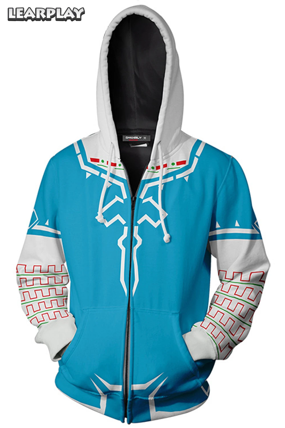 

The Legend of Zelda Hoodie Game Cosplay 3D Print Adults Hooded Sweatshirt Men Zipper Jacket Hip Hop Streetwear Casual Tracksuit