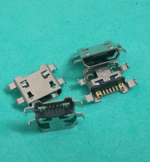 200 шт. 5 PIN micro mini USB зарядное устройство гнездо разъема порта зарядки разъем док-станции Запасные части 5pin части для LG K10 K420 K428