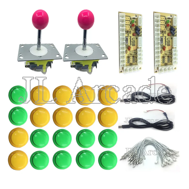 Аркадный джойстик DIY Kit Нулевая задержка Игровой Набор для творчества usb датчик ПК