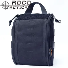 ROCOTACTICAL Открытый Чрезвычайных Военно-Медицинская Сумка Molle ЕМТ Тактические Медика Сумка Первой Помощи Мешок из Cordura 1000D Нейлон