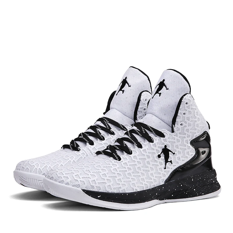 

2019 New Fashion Men High-top Jordan Basketball Shoes Men's Cushion Light Basketball Sneakers Anti-skid Breathable Jordan Shoes