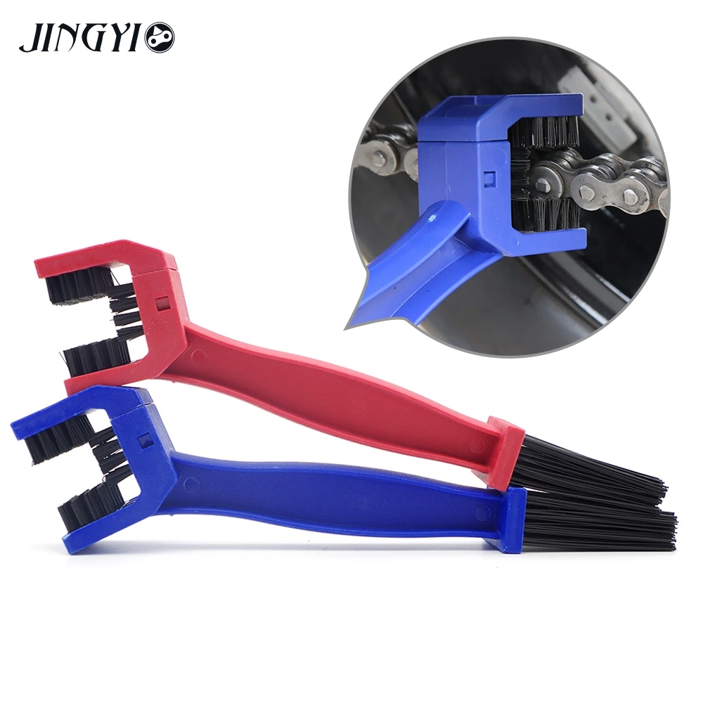 

Motorcycle Moto Chain Brush Accessories Kit Bike Part Chain Cleaner Tool For SUZUKI GSX S750 GSX S GSX 650F 750 1000 1250 1400