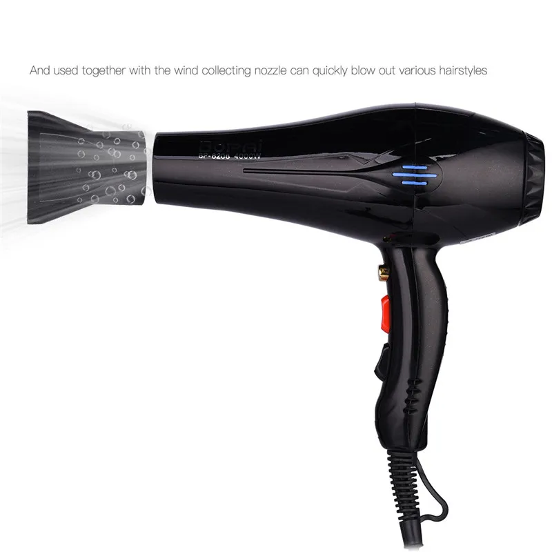 Elétrico Secador de Cabelo Senhora Beleza Coleta Bico 43