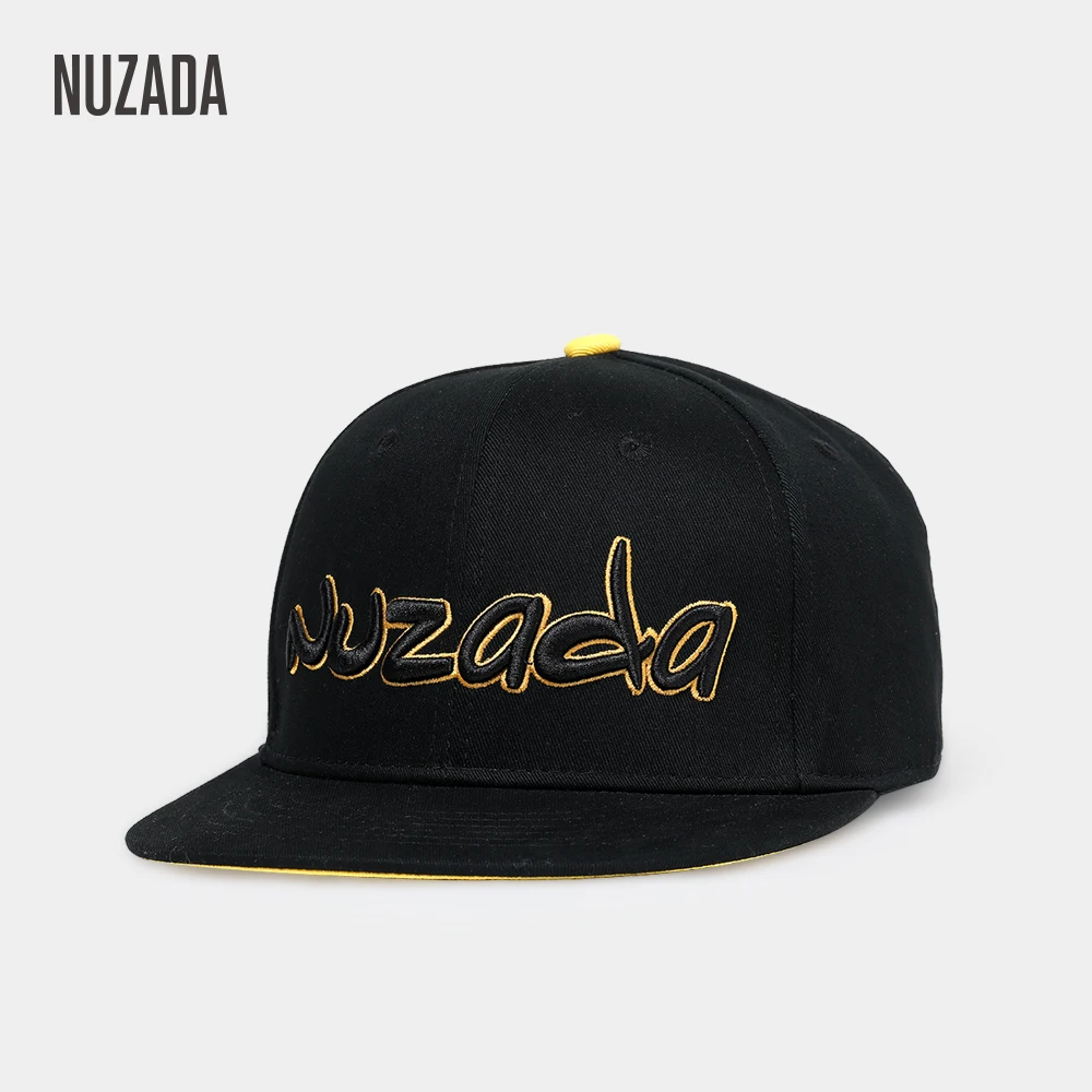 

NUZADA Exclusive Letter LOGO Hip Hop Cap For Men Women Neutral Couple High Grade Spring Summer Autumn Cotton Caps
