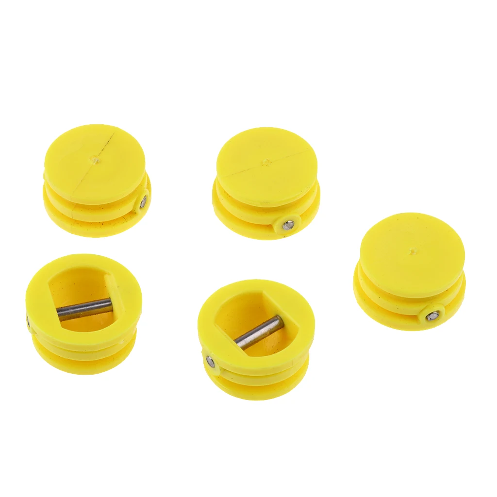 5 Pieces Surfing Leash Plug Surfboard Longboard Leash Cup Plug 25mm