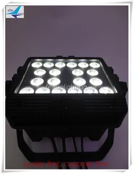 

A-8light + 2 flight case 20x18w ip65 6in1 wall washer led dmx 18w OUT PUT