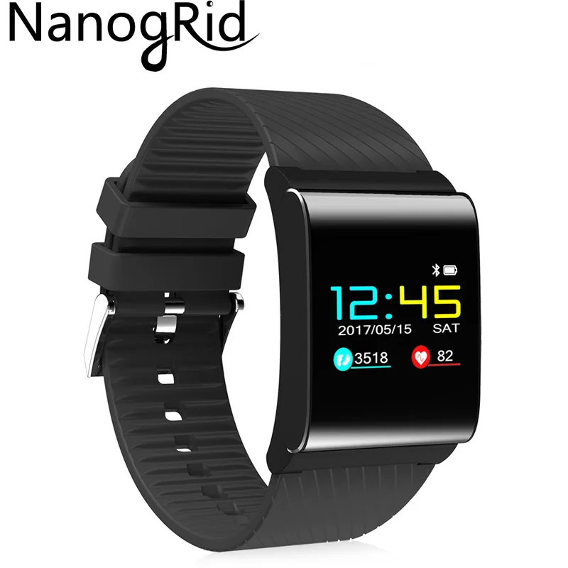 

Top Smart Wristband OLED Colorful Screen Smart Bracelet Heart Rate Monitor Pedometer IP67 Waterproof Bluetooth 4.0 Smart Watch