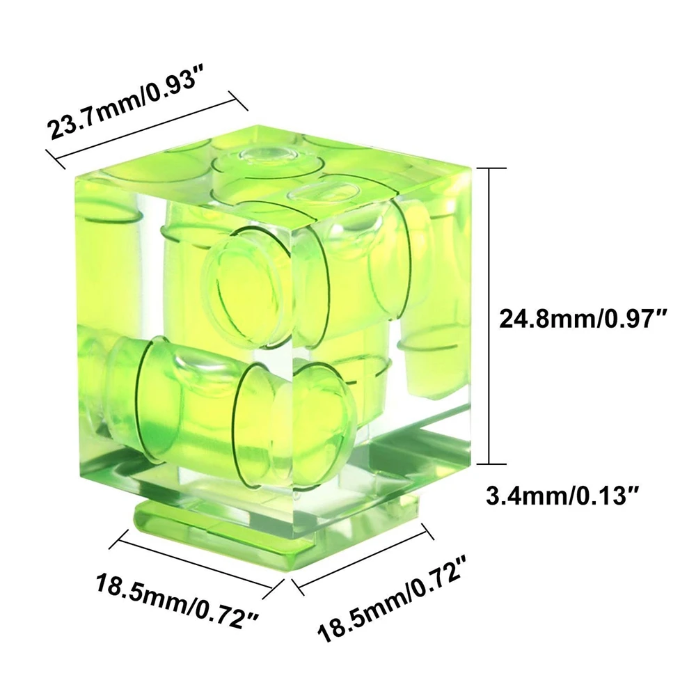 Горячий башмак Уровень 3 оси пузырьковый уровень камеры Стандартный башмак крепление для Canon Olympus Pentax Цифровые и пленочные камеры