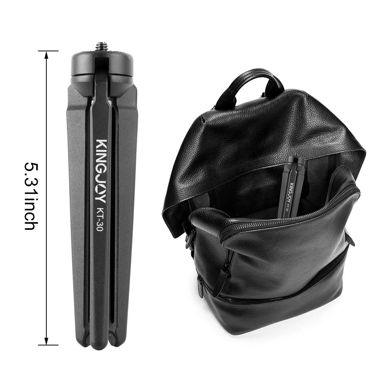 Kingjoy Mini Travel Tabletop Tripod Lightweight Stand,KINGJOY KT-30 Table Tripod Stand with Max Load up to 2.5kg/5.5lbs for DSLR Camera Cellphone Gopro Kingjoy Mini Travel Tabletop Tripod Lightweight Stand,KINGJOY KT-30 Table Tripod Stand with Max Load up to 2.5kg/5.5lbs for DSLR Camera Cellphone Gopro