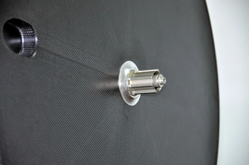 Perfect 700C full carbon rear disc tubular wheel road bike TT bicycle rear disc wheel for track bike fixed gear 2