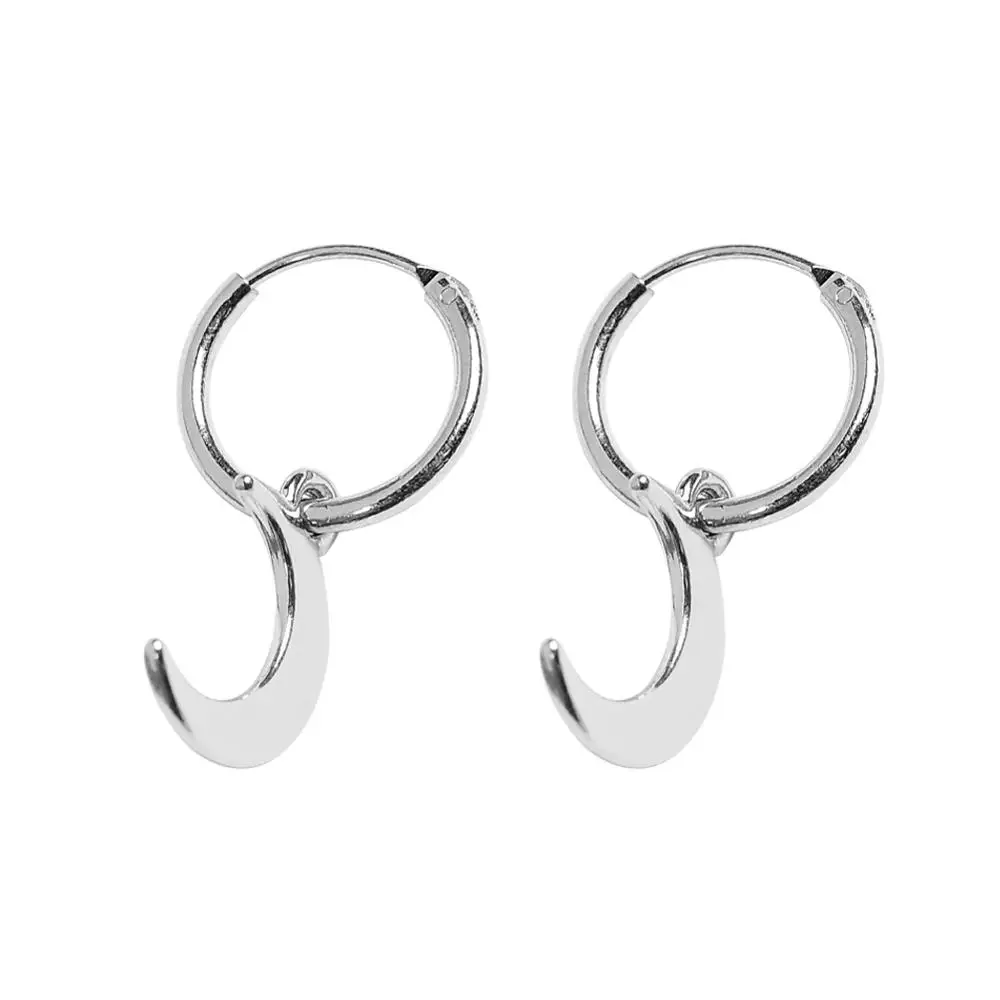 Artilady, обручальные серьги, серьги, Надеваемые На ушной хрящ маленькие серьги-кольца для женщин, ювелирное изделие, подарок - Окраска металла: E7888