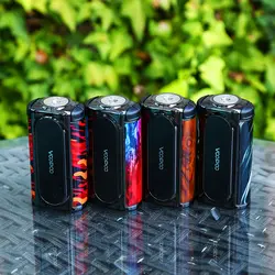 VOOPOO Vmate 200 Вт TC поле MOD w/обновленный 32-цифра ген. вентилятор чип 200 Вт мощный нет 18650 Батарея Vape поле Mod VS перетащите 2/перетащить мини