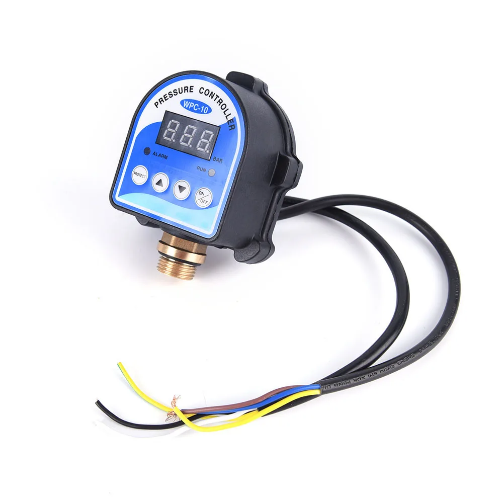 

Practical New New 1pc Digital Water Pressure Switch Digital Display Eletronic Pressure Controller for Water Pump top Quality