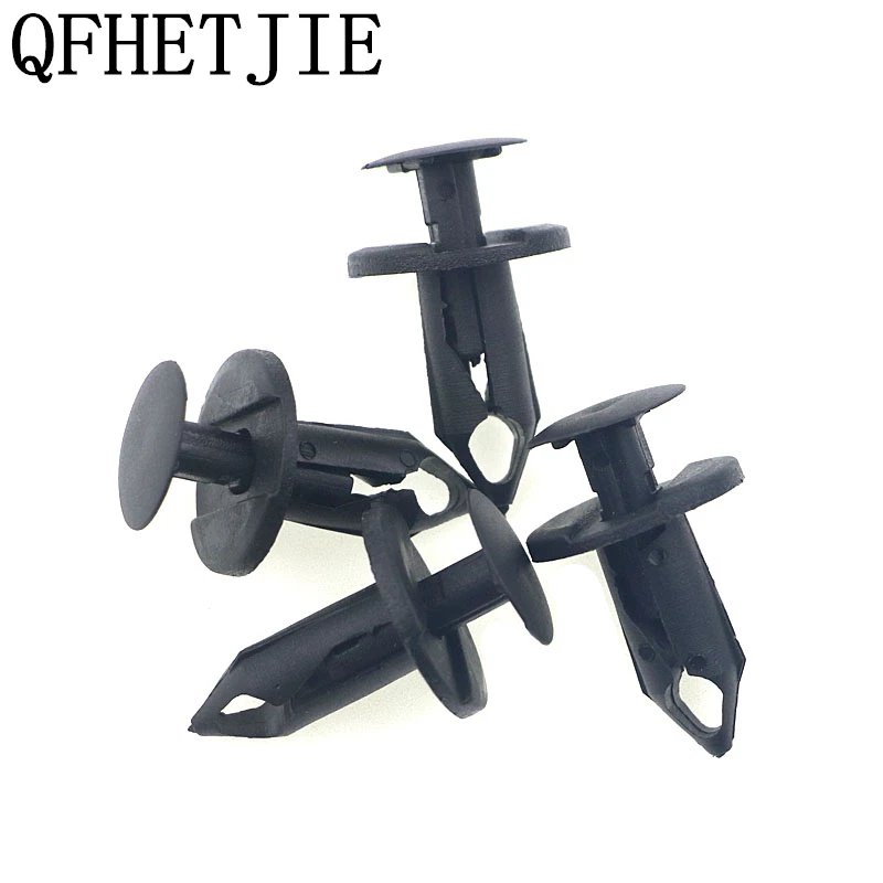 QFHETJIE 50Pcs Kunststoff Befestigungen Nieten Clips Auto Fahrzeug Auto