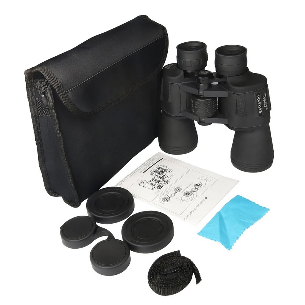 High Powered 20x50 Folding Binoculars for Adults Kids Bird Watching Hunting Sailing Outdoor Sports Games and Concerts