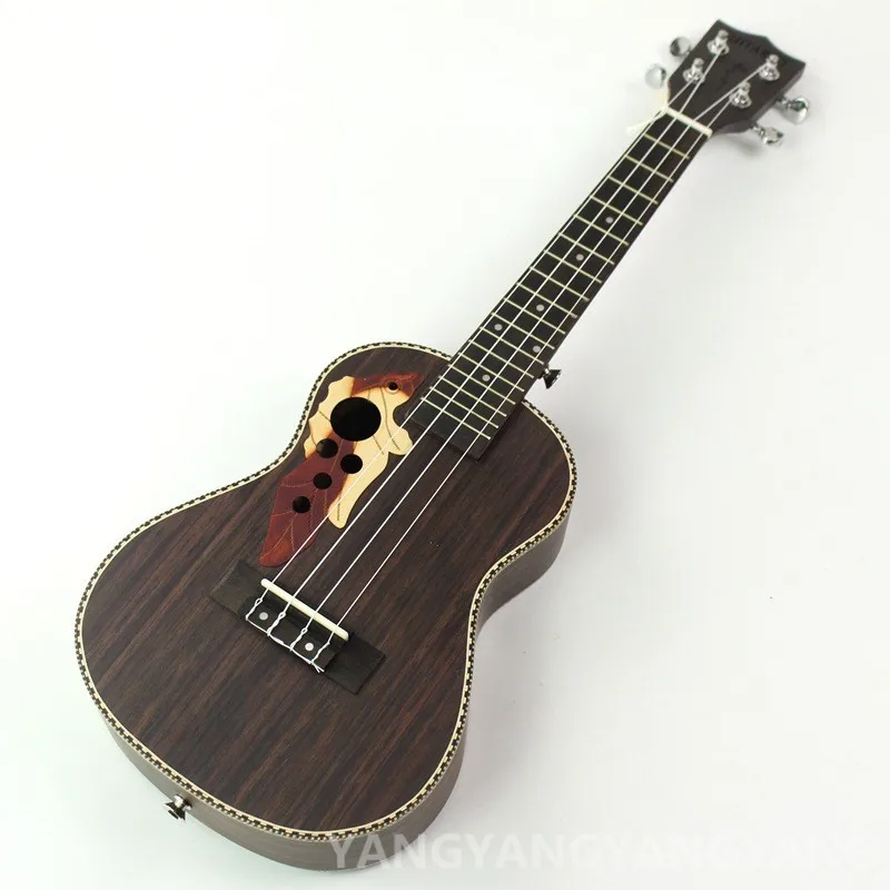 Гавайская гитара Ukulele soprano Concert Tenor Rosewood 21 23 26 дюймов Гавайская гитара 4 струны Ukelele Guitarra ручной работы дерево белый музыкальный Uke