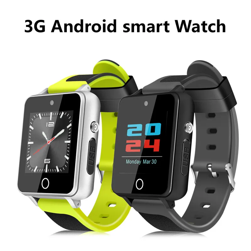 

S9 Smart Watch MTK6580 Android 5.1 Quad Core 1GB + 16GB GPS WiFi Bluetooth 4.0 3G SmartWatch Camera Phone PK H1 2 K88H KW18 KW99