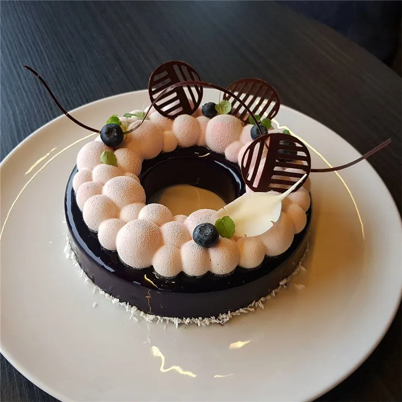 Силиконовая форма для торта Вишневый пузырь корона форма шоколадный мусс выпечки декоративные инструменты для выпечки аксессуары