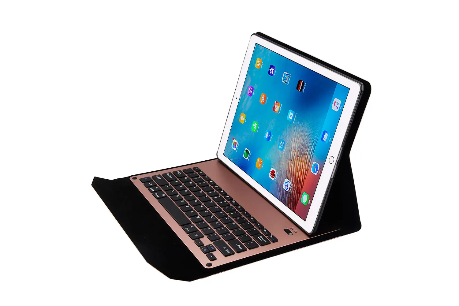 Чехол для клавиатуры для iPad Pro 12,9 ''ультратонкая Беспроводная клавиатура Bluetooth+ умный чехол с автоматическим сном/пробуждением PU кожаный чехол для планшета