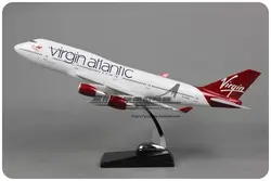 47 см Virgin Atlantic Airlines модель самолета Боинг 747 Смола Англии натуральная литья под давлением авиация модель B747 Airways модель самолета