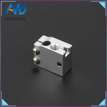 

2pcs 3D Printer Part Volcano Heater Block For E3D Volcano Hotend For PT100 Sensor/Thermistor Cartrodge 3D Printer Upgrade Kit
