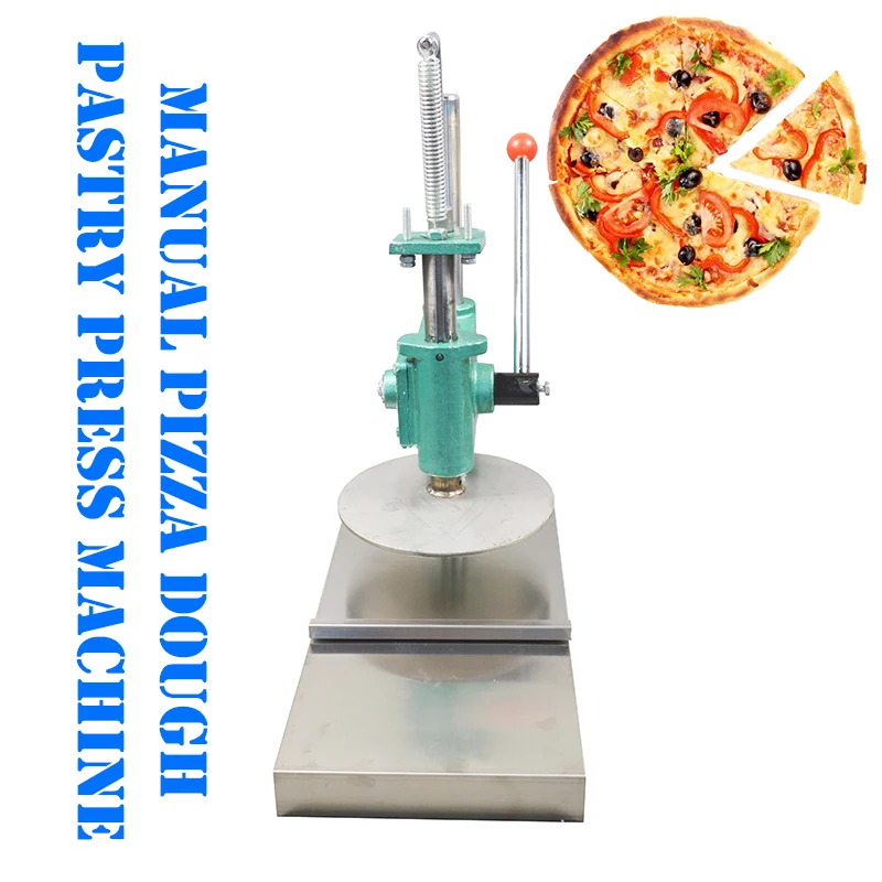 9.5 inch Pizza Dough Pastry Manual Press Machine Roller Sheeter Pasta