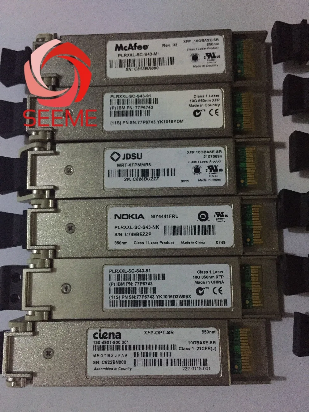 

Ciena XFP-OPT-SR 130-4901-900 001 10GBASE-SR multi-mode fiber optic