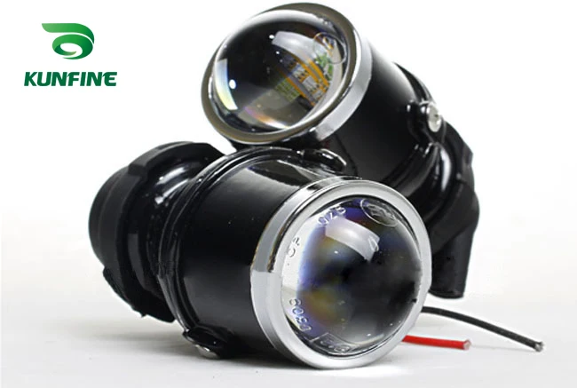 

12V/35W car HID bi xenon projecter lens with H3 HID bulb 6000K for fog light KF-K1004 1year warranty!