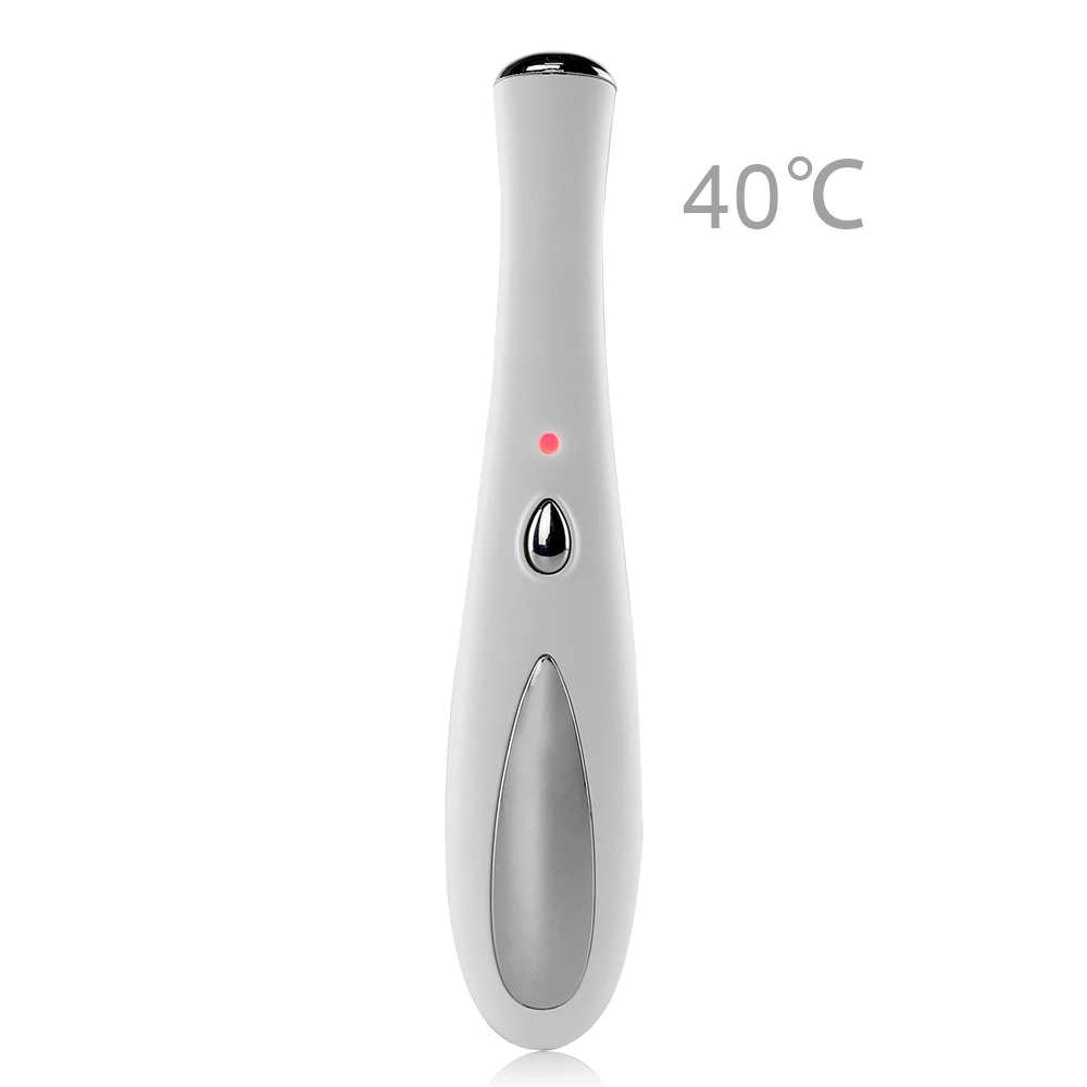 Ultrasonic Eye Massager Pen Fomentation Remove Dark Circles, Puffiness