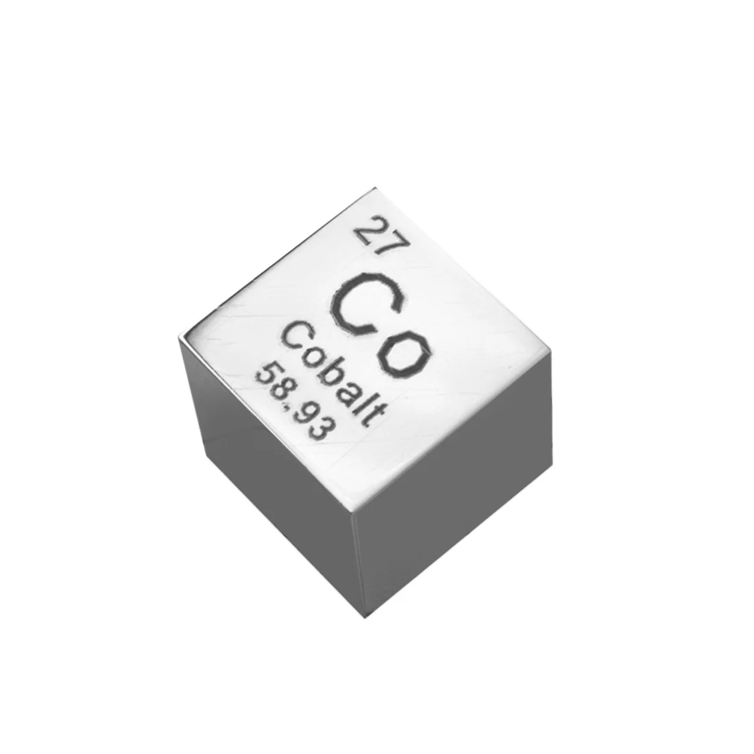  10 X 10 X 10mm Mirror Polish Cobalt Cube Periodic Table Of Elements Cube(Co≥99.96%) Hand Made Scien