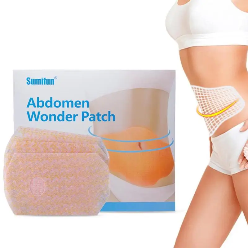 5 Pcs Fast Slim Patch Burning Fat Patches No side effect Abdomen slimming Losing font b