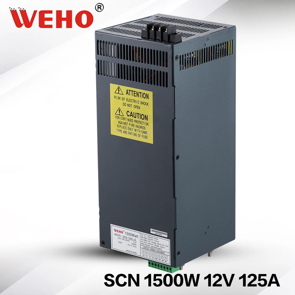 (SCN 1500 12)110VAC(220VAC) к 12vDC силовой трансформатор 125a 12v 1500w dc источник питания 12В 1500W|power