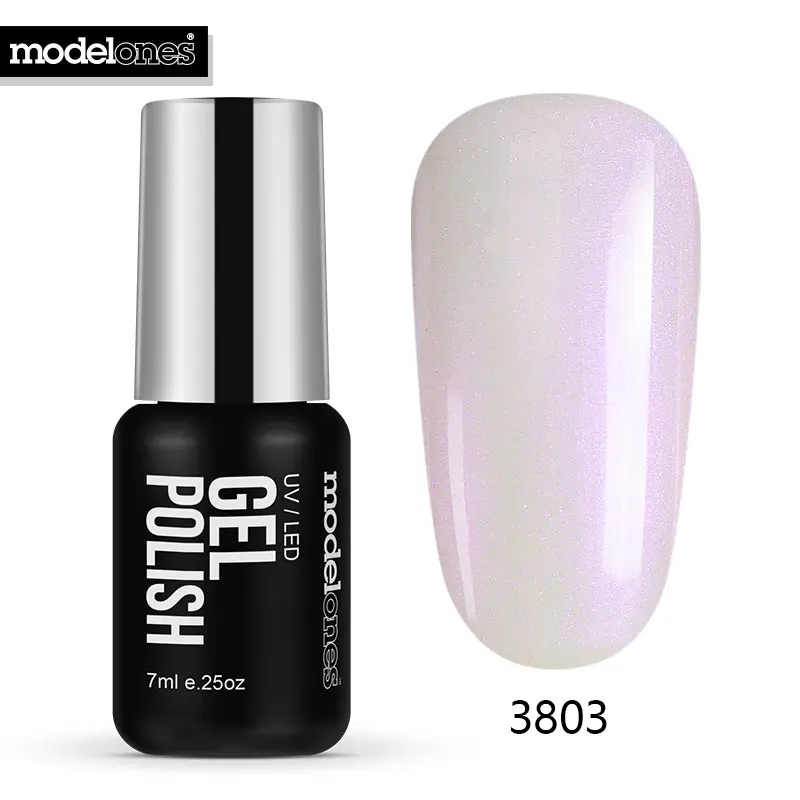 MEFA 7ML Shiny Pearl Nail Gel Varnish 1Pcs Long-Lasting Soak-off UV Professional Fashion Glitter Pure Color Polish | Красота и