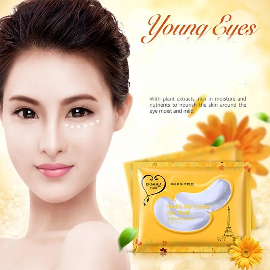 Прозрачная маска для глаз мужчин и женщин коллагеновая против старения морщин