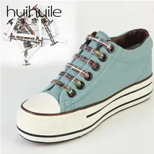 

16Pcs/Set New Fashion Printing Elastic Silicone Shoelace High Quality No Tie Colorful Shoe Laces Special Rubber Shoelace